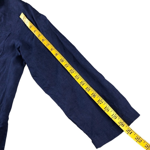 VTG Urban Works Womens Large 100% Linen Button Up Jacket w/ Pockets, Langelook - Picture 6 of 8